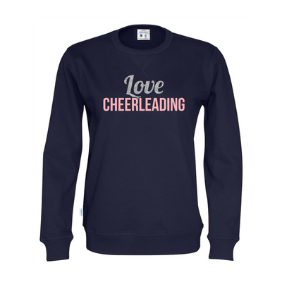 Cottover Love Cheerleading sweatshirt (organic)