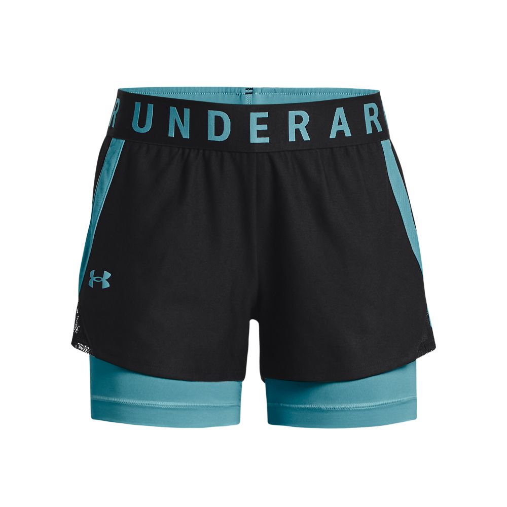 Under Armour Women's UA Play Up 2.0 Shorts Black XS 