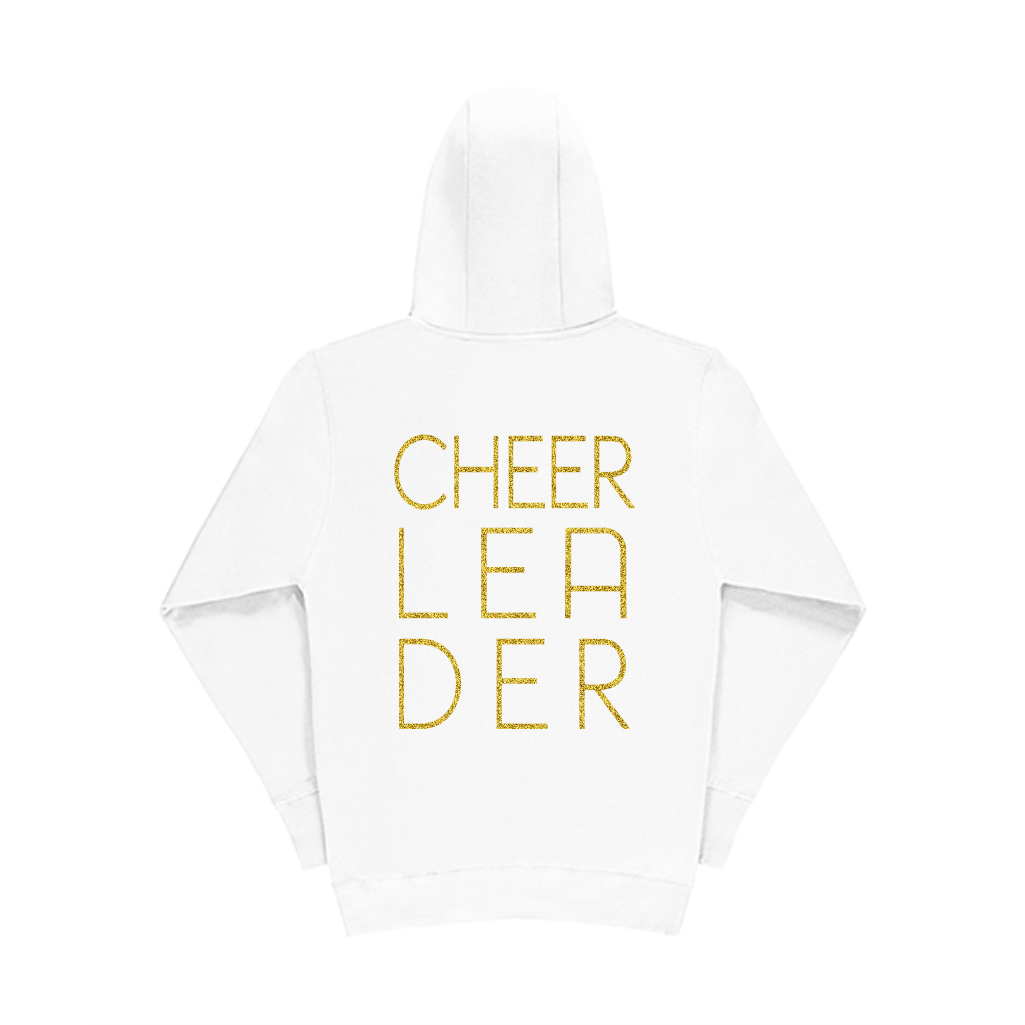 SG CHEER-LEA-DER hoodie med dragkedja