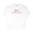 SG Älska cheerleading sweatshirt
