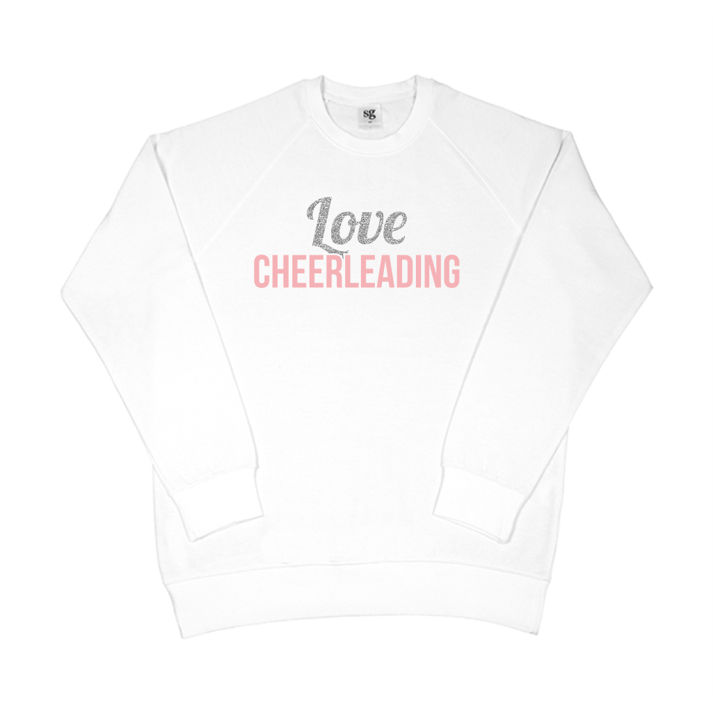 SG Love Cheerleading sweatshirt