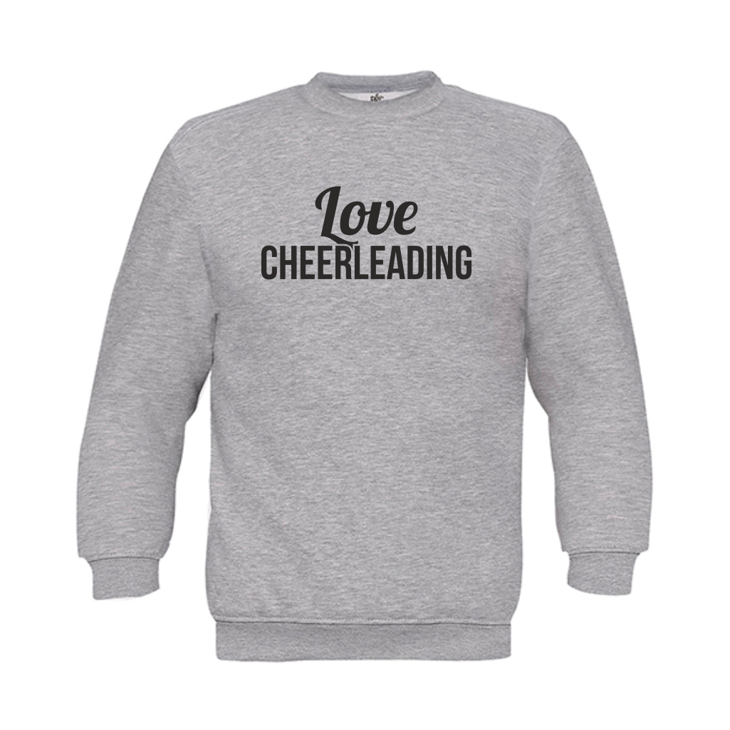 B&C Älska cheerleading sweatshirt