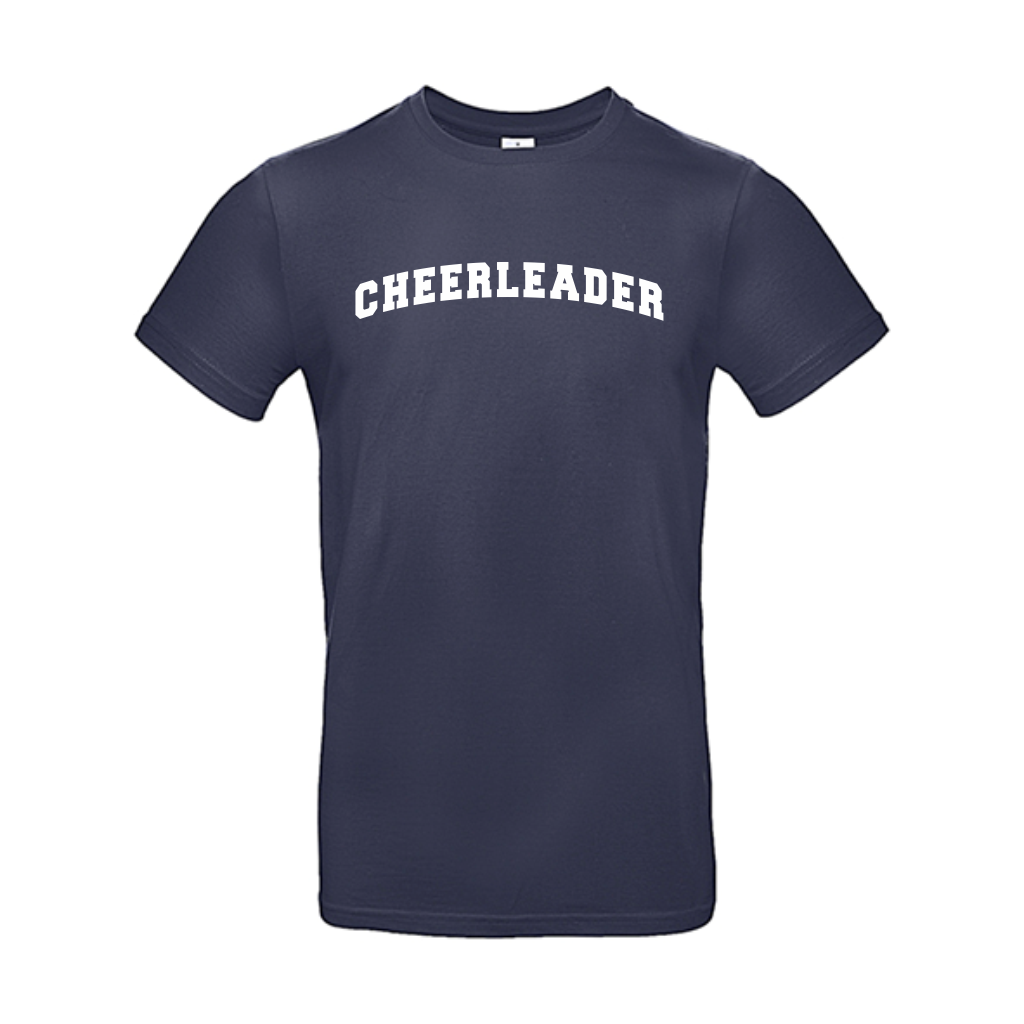 Cheerleader bent t-shirt
