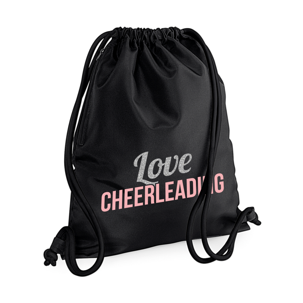 Love Cheerleading gymsack
