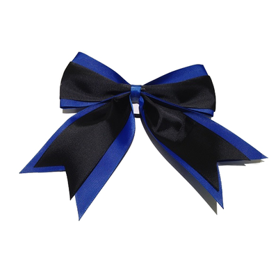 Two-colored hair bow