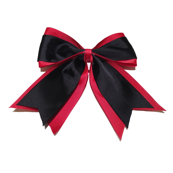 Kaksivärinen cheer-rusetti