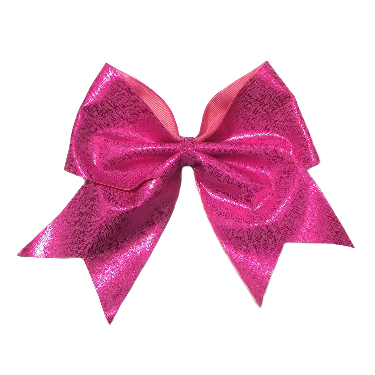 Metallic hair bow