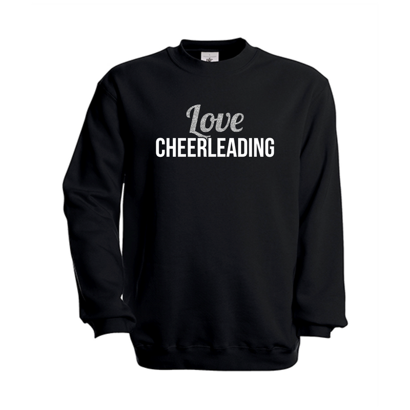 B&C Love Cheerleading sweatshirt