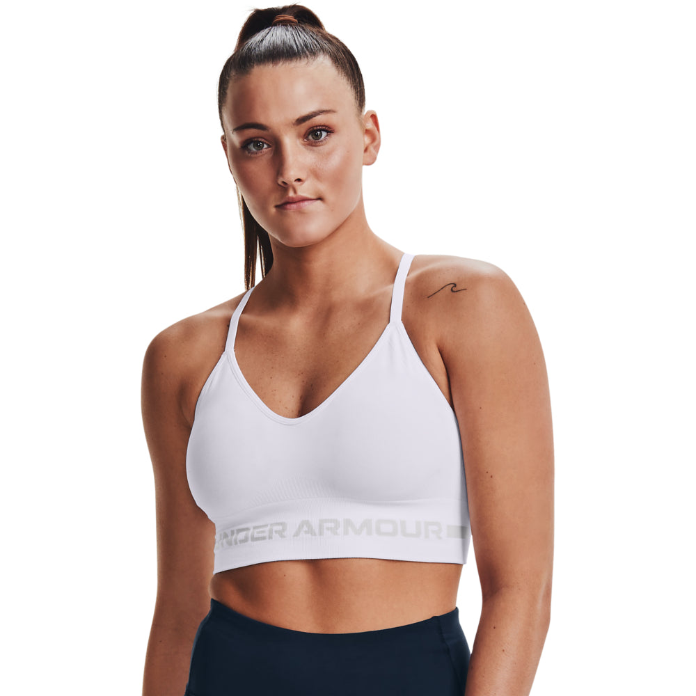 Buy Under Armour Women's UA Seamless Low-Support Training Sports Bra Green  in Kuwait -SSS