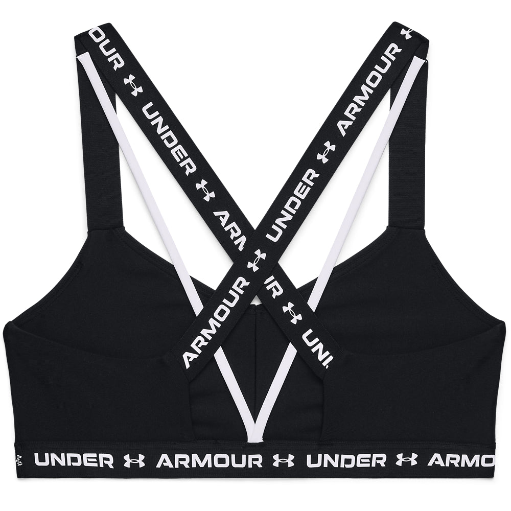 Buy Under Armour Women's Crossback Sports Bra Black in KSA -SSS