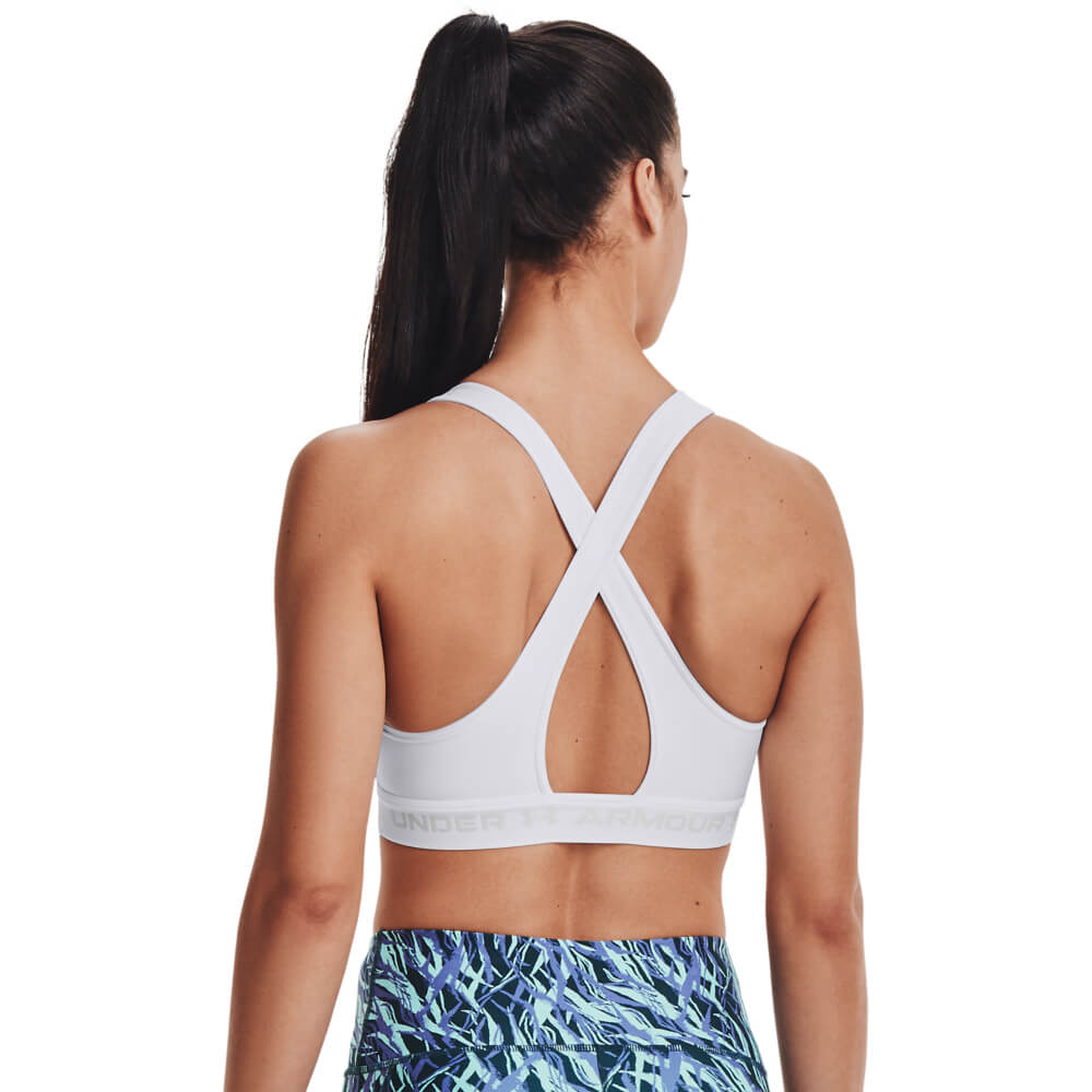 Under Armour Mid Crossback Sports Bra