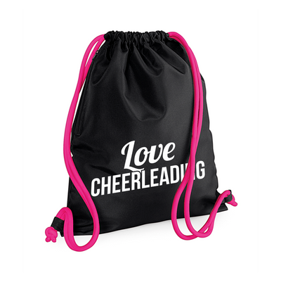 Love Cheerleading gymsack