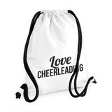 Älska cheerleading gympapåse