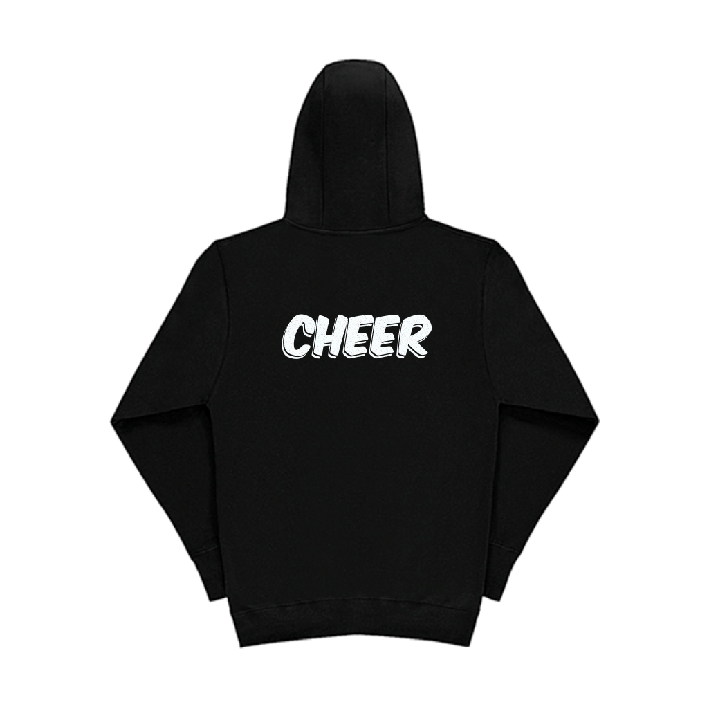 SG Cheer huvtröja med dragkedja