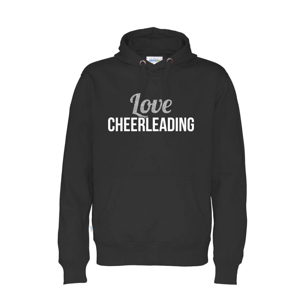 Cottover Love Cheerleading hoodie (organic)