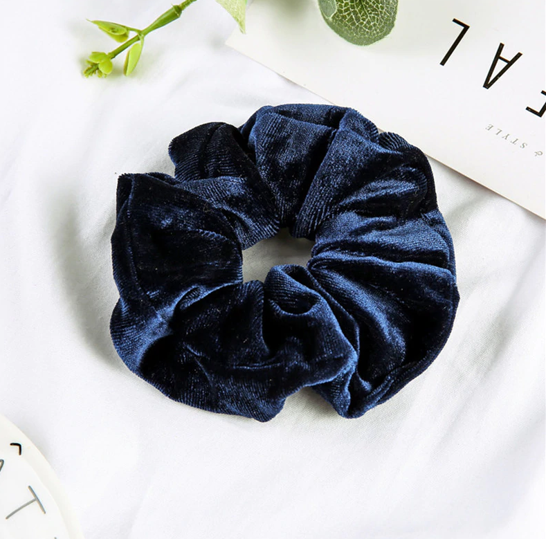 Scrunchie i sammet